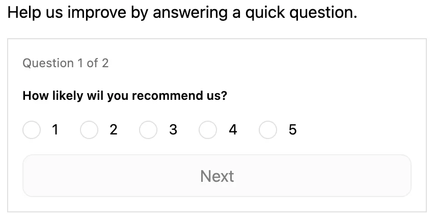 Surveys
