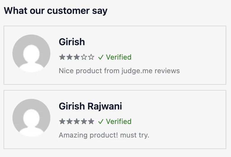 Testimonials
